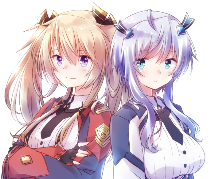 Sasha Necron and Misha Necron from The Misfit Of Demon King Academy