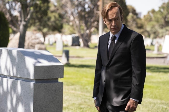 Saul Goodman from Better Call Saul at a Cemetery