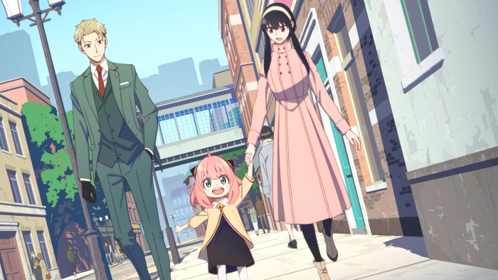 Anya, Loid, and Yor Forger from Spy X Family