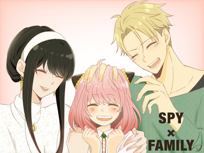 Anya, Yor, and Loid Forger from Spy X Family