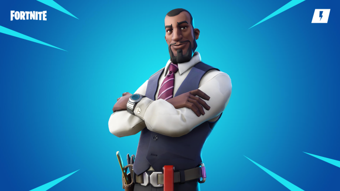 Director Riggs from Fortnite