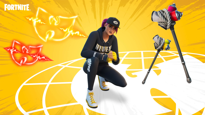 Fortnite Wu-Tang Clan Outfit and Pickaxes