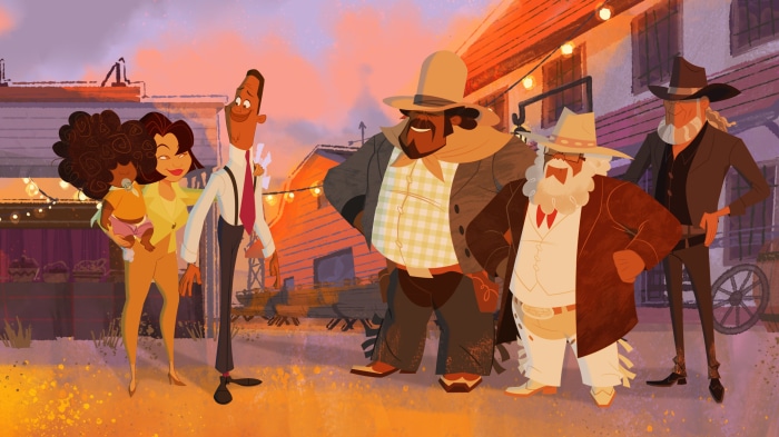 The Proud Family: Louder And Prouder characters in Western setting