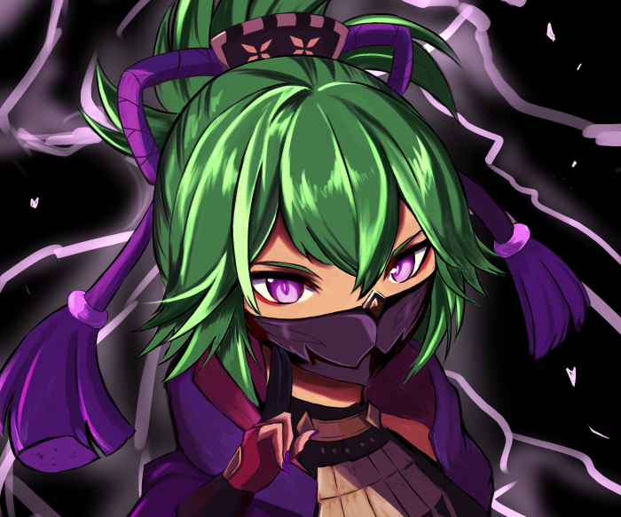 Kuki Shinobu from Genshin Impact
