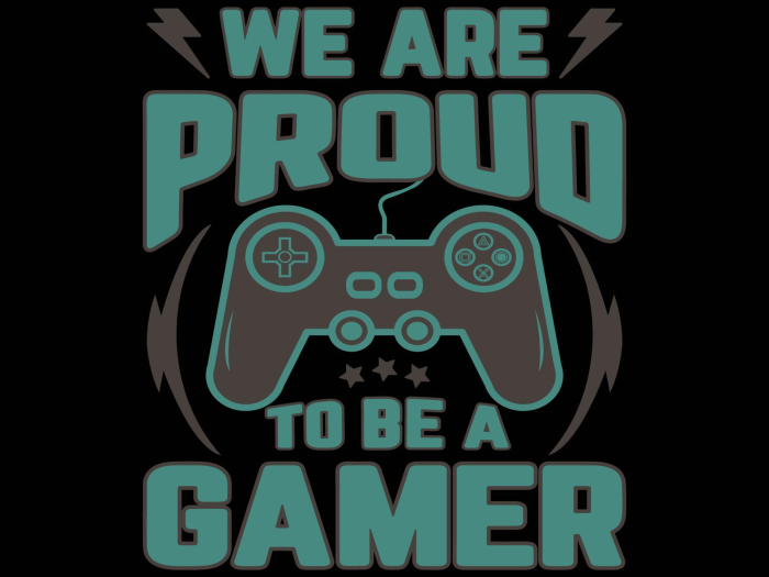 We are proud to be a gamer text and controller