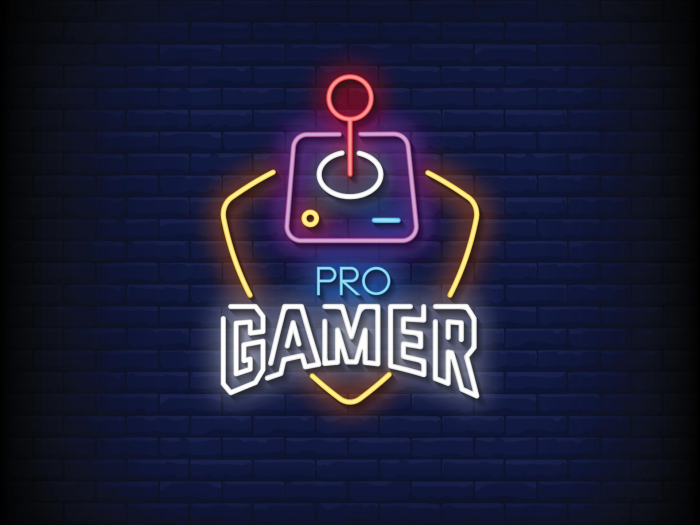 Pro Gamer Neon Sign