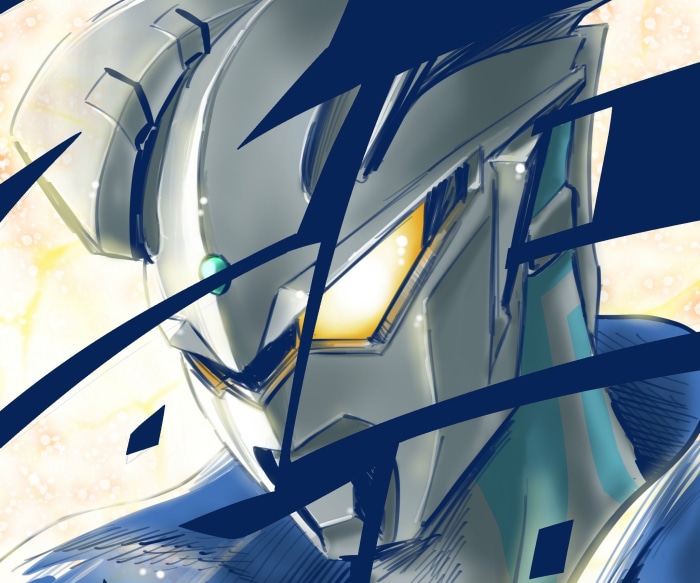 Ultraman Zero close-up