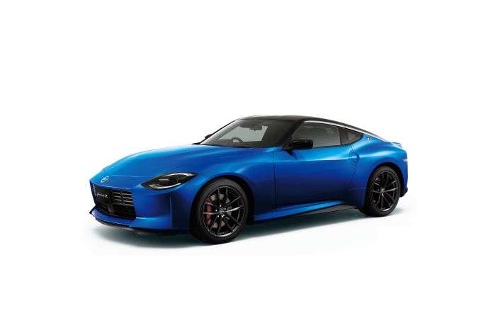 Blue Nissan Fairlady Z 4K