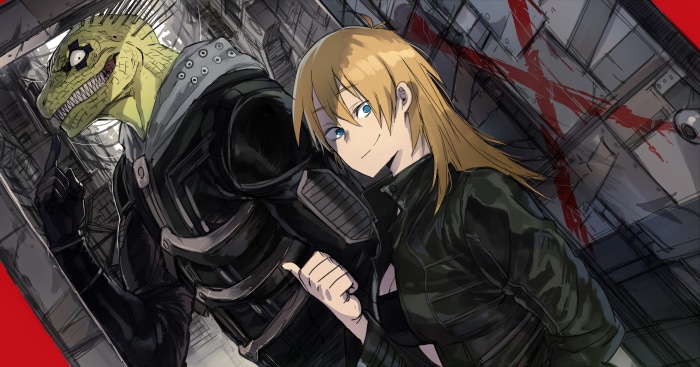 Kaiman and Nikaido from Dorohedoro