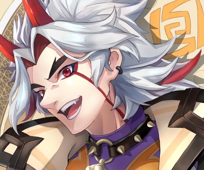 Arataki Itto from Genshin Impact