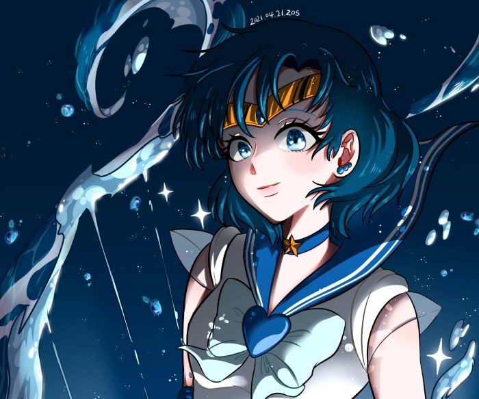 Sailor Moon Hd Sailor Mercury Ami Mizuno Hd Wallpaper Rare Gallery