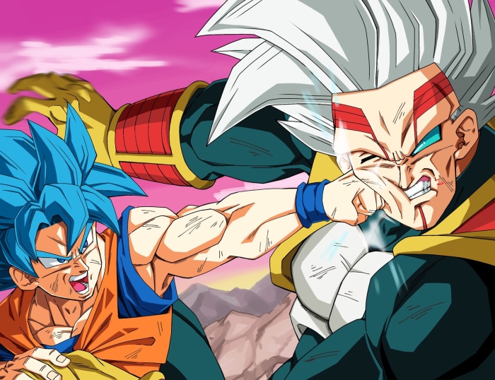 Goku vs Baby from Dragon Ball GT