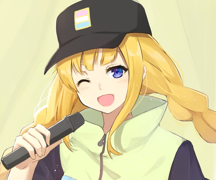 Eiko Tsukimi from Ya Boy Kongming! singing