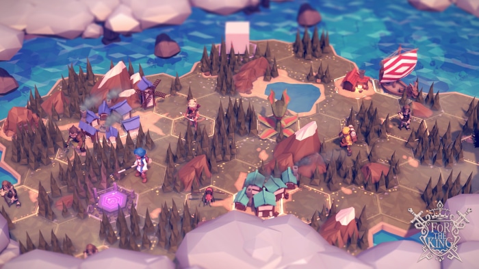 For The King game map