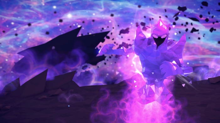 Crystal Warrior in Cosmic Landscape
