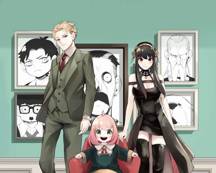Spy X Family: Loid, Yor, and Anya Forger