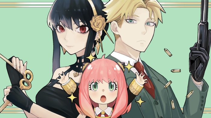 Yor, Loid, and Anya Forger from Spy X Family