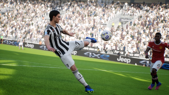 Dušan Vlahović from EFootball 2022 4K