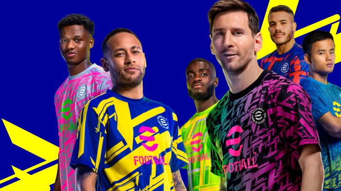 Football players from EFootball 2022
