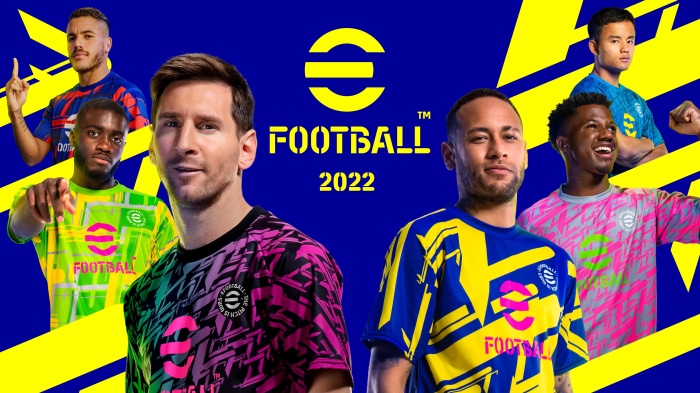 EFootball 2022 featuring Lionel Messi and Neymar Jr.