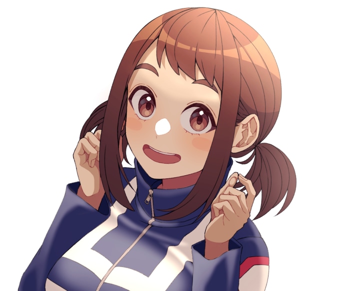 Ochako Uraraka from My Hero Academia