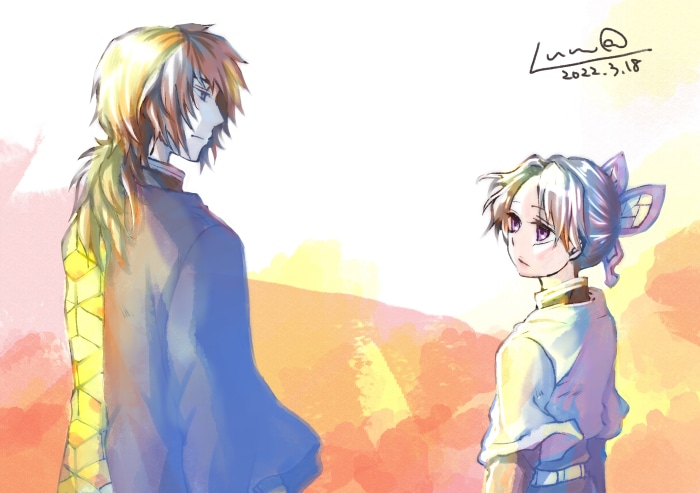 Giyuu Tomioka and Shinobu Kocho from Demon Slayer