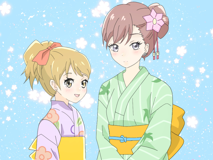 Kanoko Matsukaze and Itsuka Yukihira from Deaimon