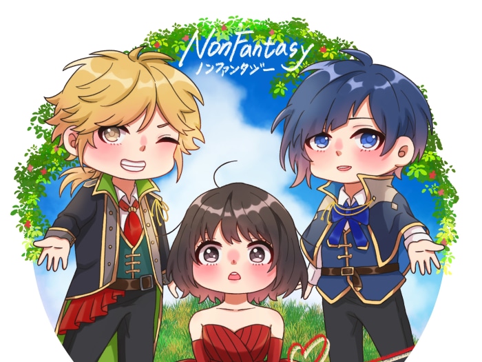 NonFantasy: Aizou Shibasaki, Yujiro Someya, Hiyori Suzumi