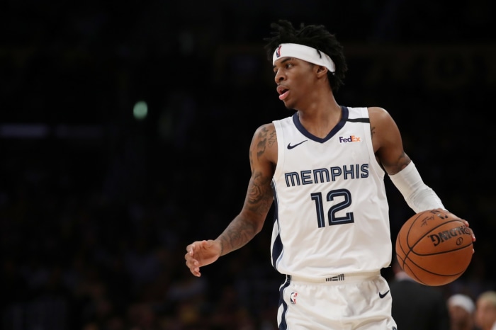 Ja Morant of the Memphis Grizzlies