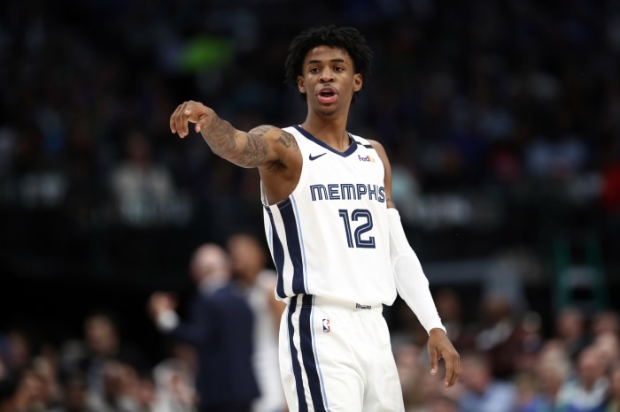 Ja Morant of the Memphis Grizzlies