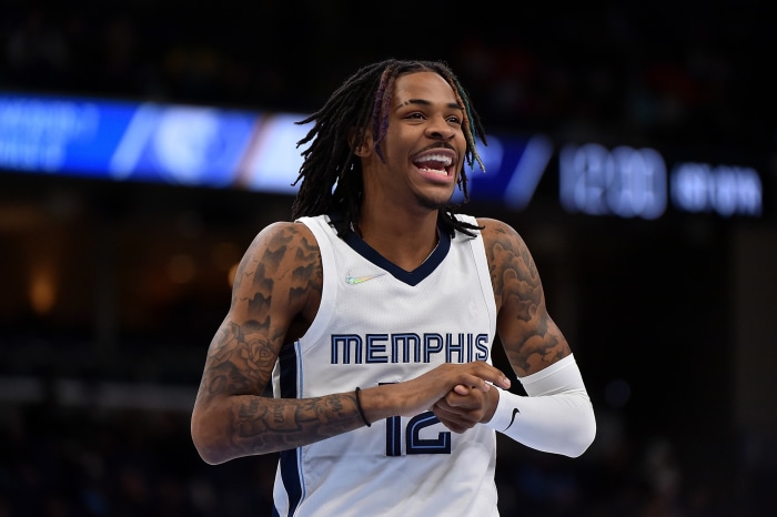 Ja Morant of the Memphis Grizzlies