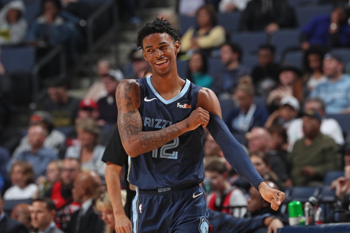Ja Morant Memphis Grizzlies Basketball Player