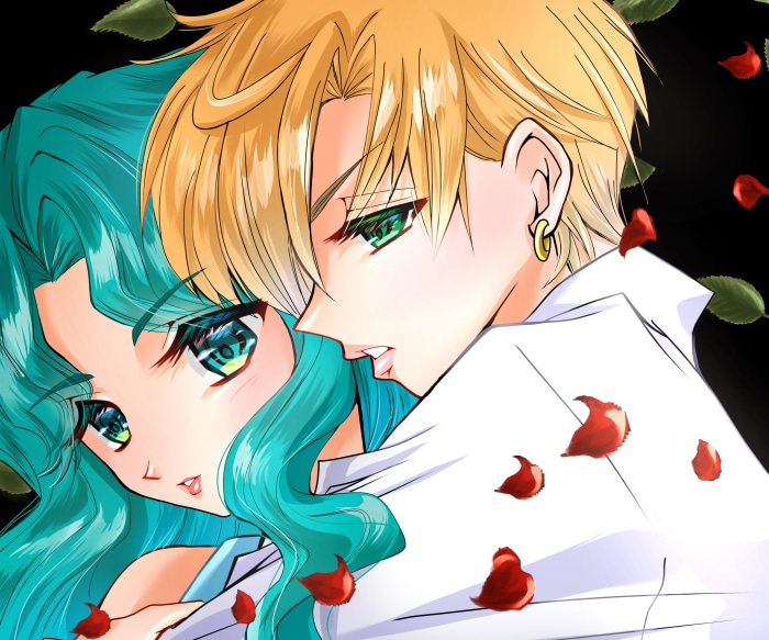 Haruka Tenou and Michiru Kaiou from Sailor Moon 4K