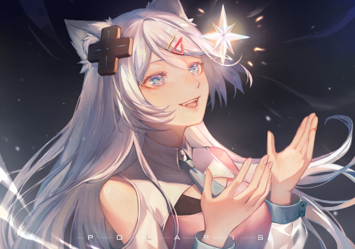 Mizuki (Virtual Youtuber) with star accessory