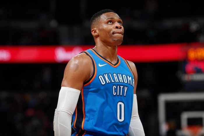 Russell Westbrook from Oklahoma City Thunder 4K
