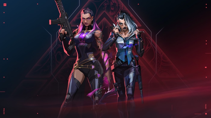 Reyna and Fade from Valorant