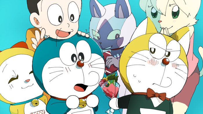 Doraemon and friends