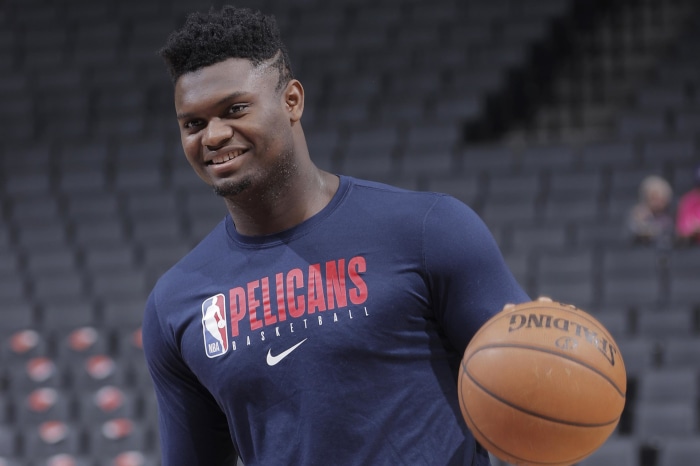 Zion Williamson of the New Orleans Pelicans