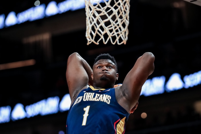 Zion Williamson of New Orleans Pelicans