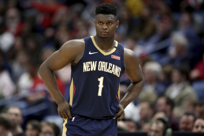 Zion Williamson of New Orleans Pelicans