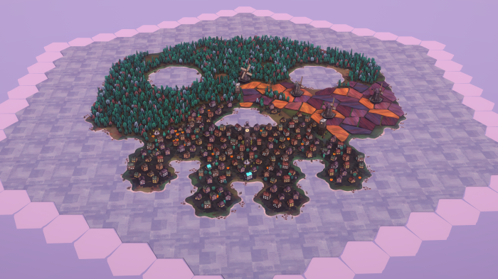 Dorfromantik Skull Island Village