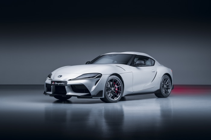 White Toyota GR Supra 4K