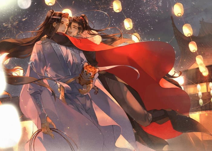Wei Wuxian and Lan Wangji from Mo Dao Zu Shi