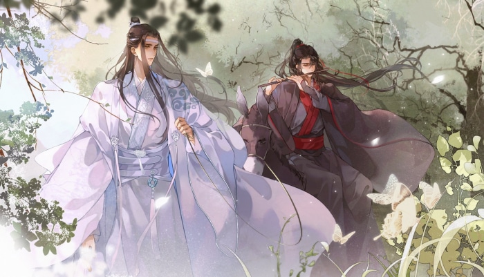 Lan Wangji and Wei Wuxian from Mo Dao Zu Shi