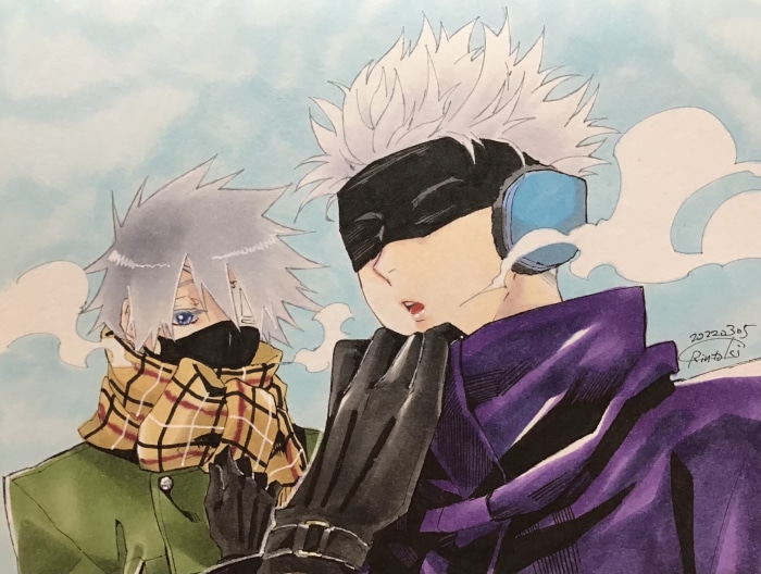 Satoru Gojo and Kakashi Hatake Crossover