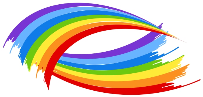 Artistic LGBT Rainbow 4K