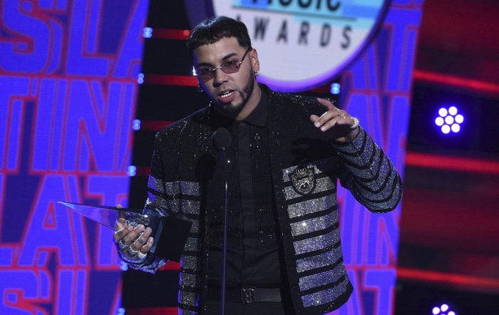 Anuel AA at Latin Music Awards