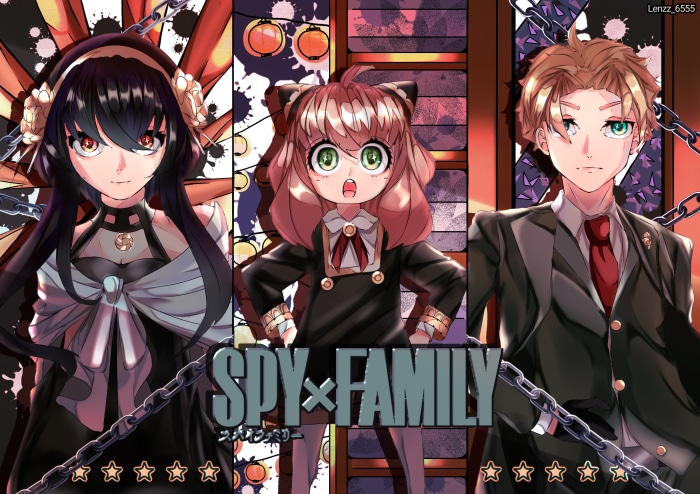 Spy X Family Anya, Yor, and Loid Forger 4K