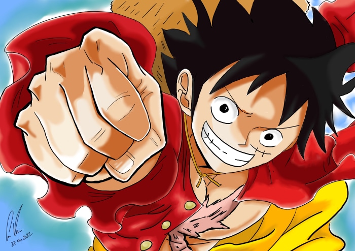 Monkey D. Luffy from One Piece