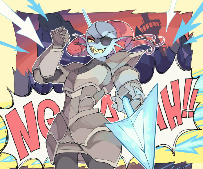 Undyne the Undying from Undertale